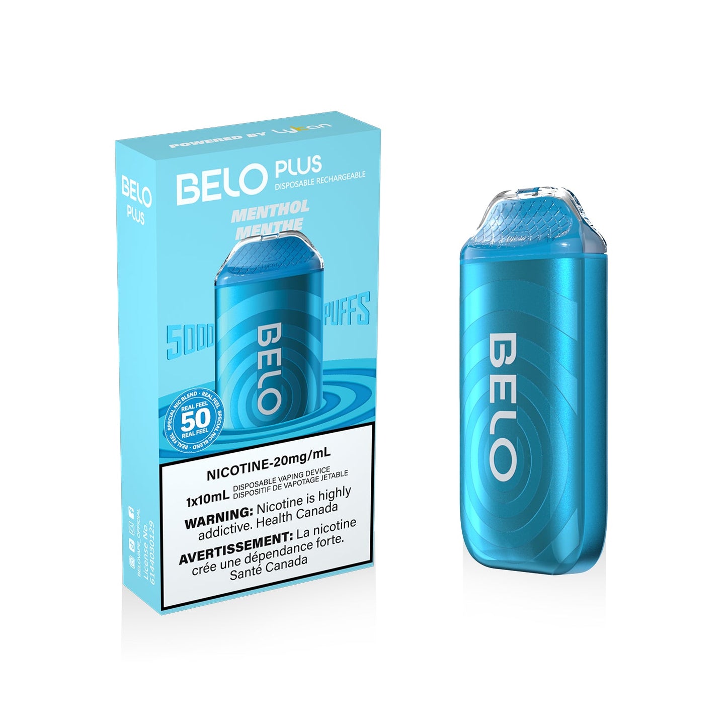 BELOplus 5000 Disposable Menthol 2% (Sold by Single Unit)