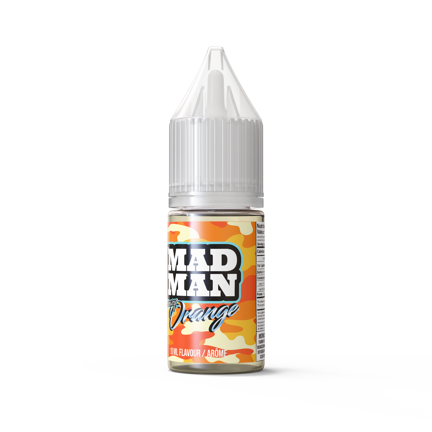 10ml AROMA MADMAN ICE SALTY Orange