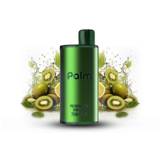 Pop Palm 7000 Puffs Disposable Vape - 5ct Passionfruit Kiwi Lime