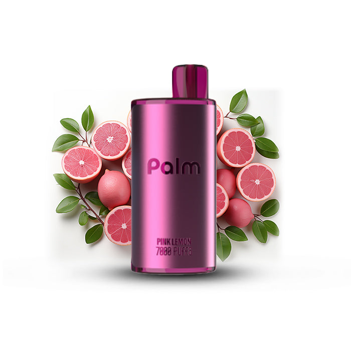 Pop Palm 7000 Puffs Disposable Vape - 5ct Pink lemon