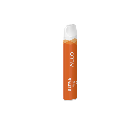 Allo Ultra 800 Disposable - Peach 20mg 10pc/Carton