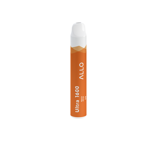Allo Ultra 1600 Disposable - Peach 20mg 5pc/Carton