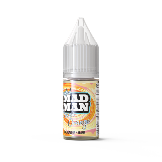10ml AROMA MADMAN ICE SALTY TWISTED Orange Peach QBC