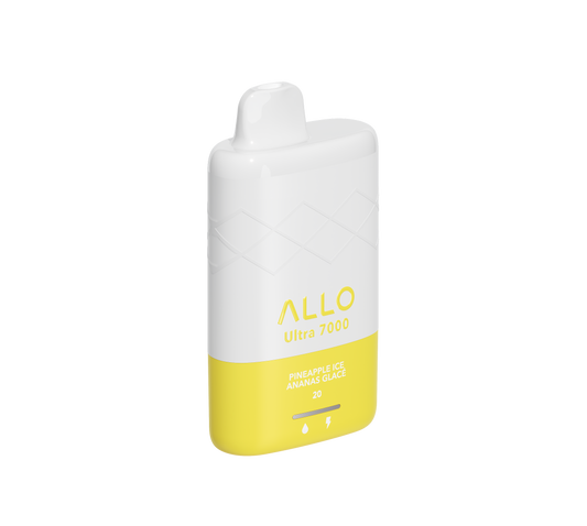 Allo Ultra 7000 Disposable - Pineapple Ice 20mg 5pc/Carton