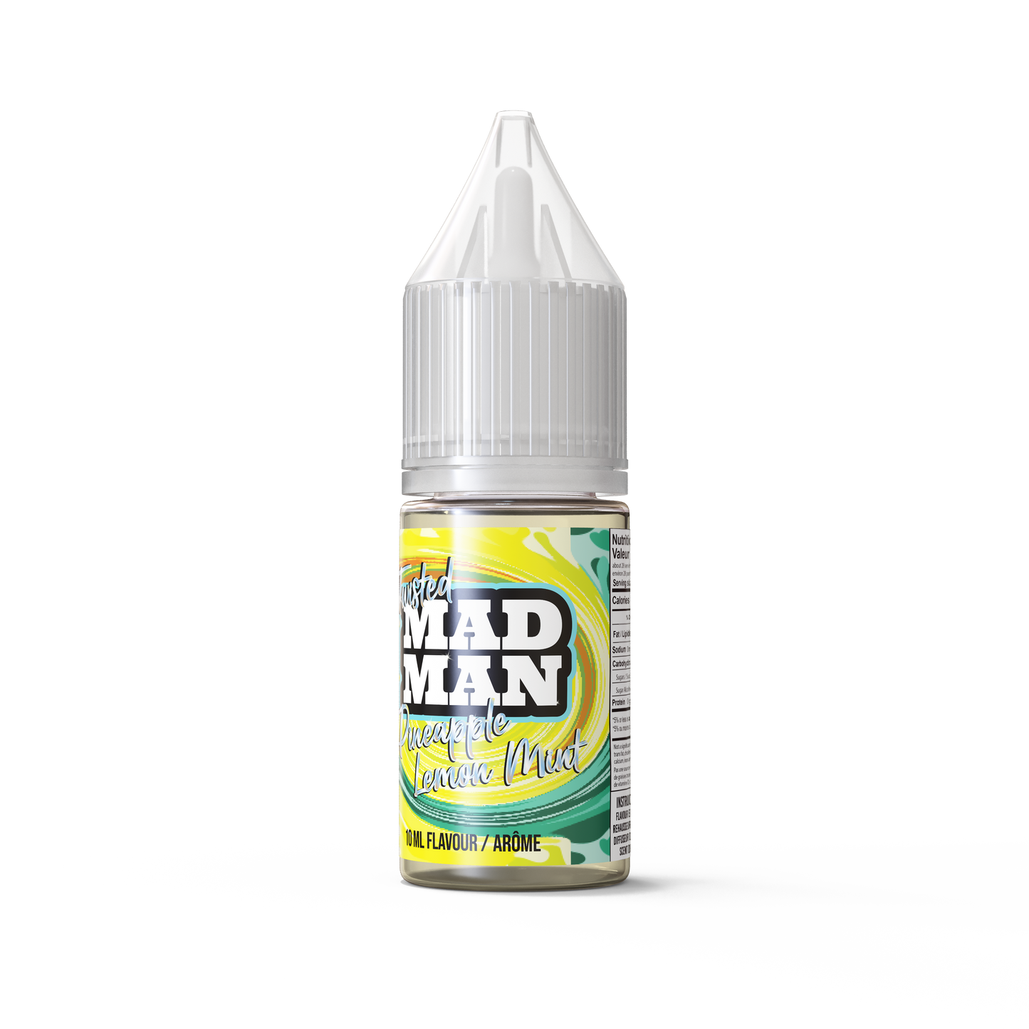 10ml AROMA MADMAN ICE SALTY TWISTED Pineapple Lemon
