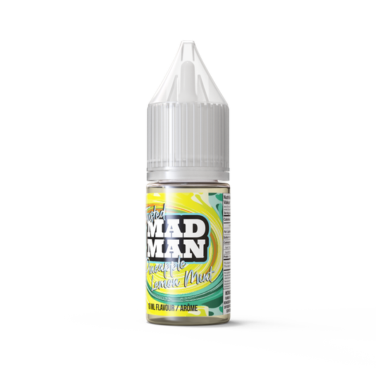 10ml AROMA MADMAN ICE SALTY TWISTED Pineapple Lemon QBC
