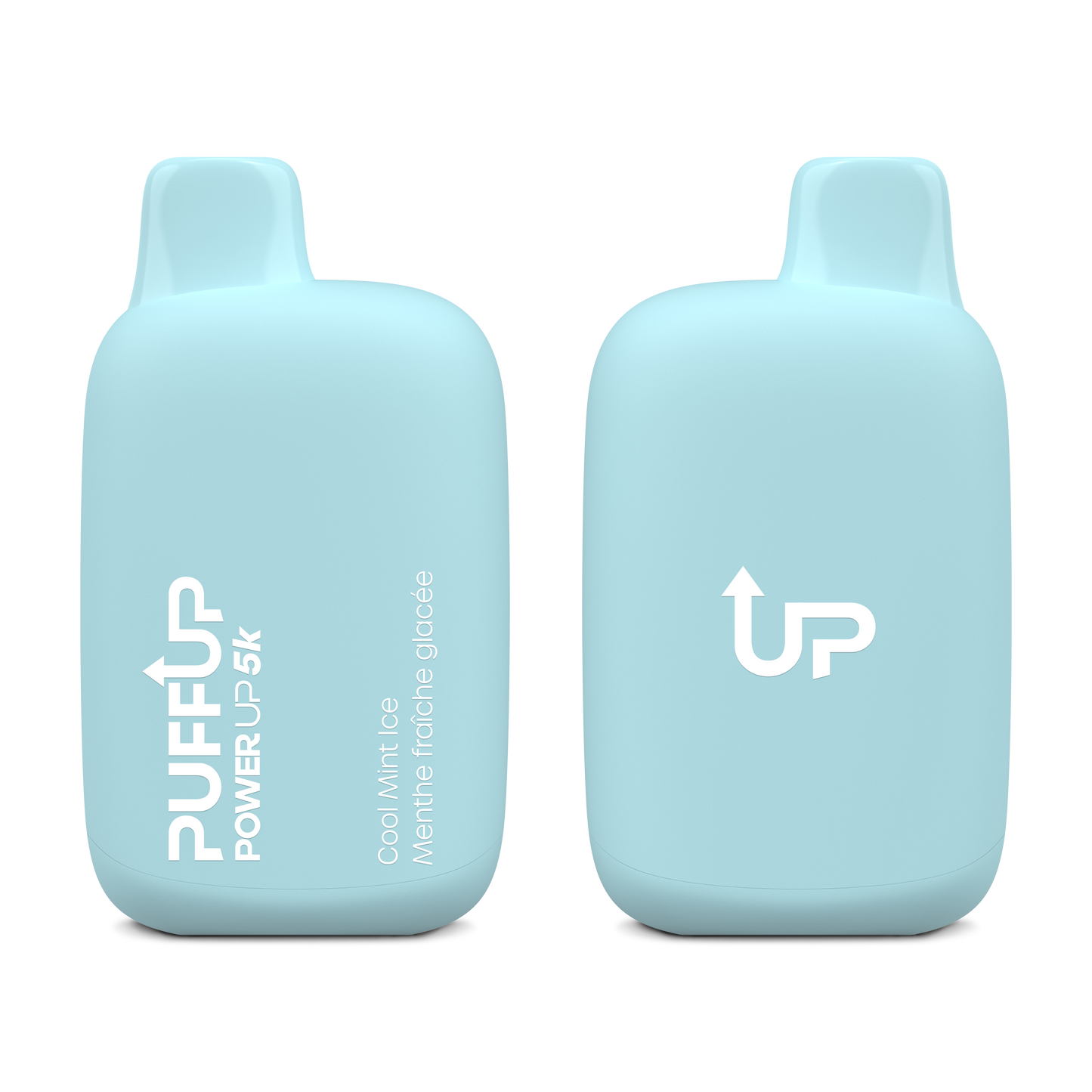 Puff Up Power Up 5k Disposable - Cool Mint Iced 20MG 6pc/Carton