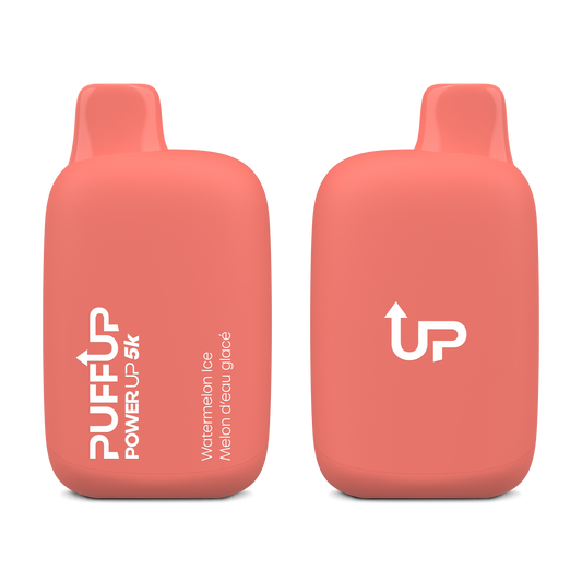Puff Up Power Up 5k Disposable - Watermelon Iced 20MG 6pc/Carton