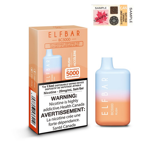 ELF Bar BC5000 Disposable Vape - 10ct Rush