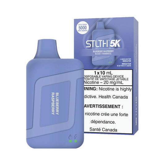 STLTH BOX 5K DISPOSABLE-BLUEBERRY RASPBERRY (5PC/CTN) 10ML 20MG