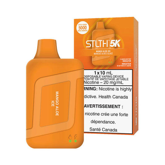 STLTH BOX 5K DISPOSABLE-MANGO ALOE ICE (5PC/CTN) 10ML 20MG