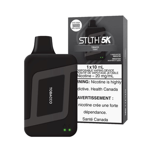 STLTH BOX 5K DISPOSABLE-TOBACCO (5PC/CTN) 10ML 20MG