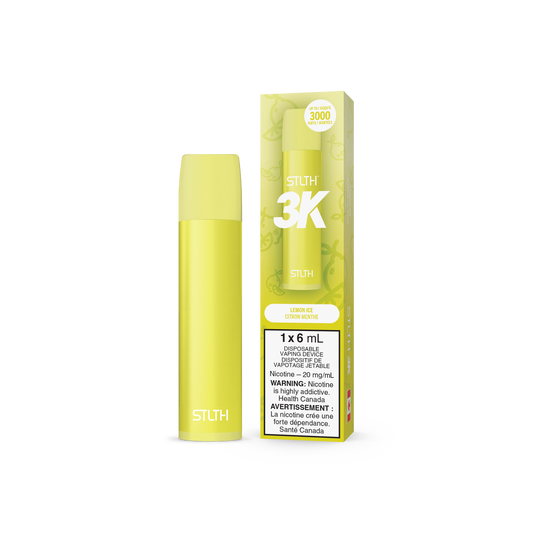 STLTH 3K DISPOSABLE- LEMON ICE (6PC/CTN) 6ML 20MG