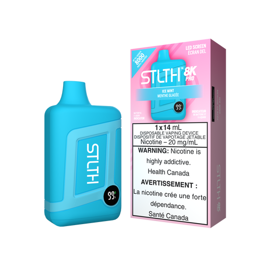 STLTH 8K PRO DISPOSABLE Ice Mint