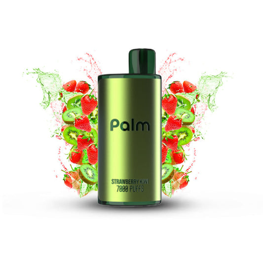 Pop Palm 7000 Puffs Disposable Vape - 5ct Strawberry Kiwi