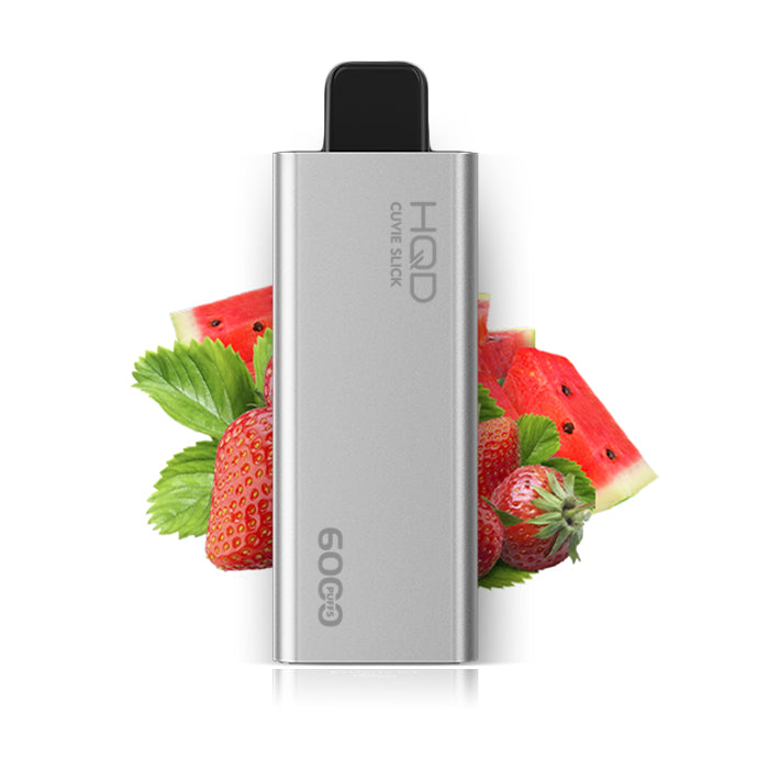 HQD Cuvie Slick 6000 Disposable Vape - 5ct Strawberry Watermelon