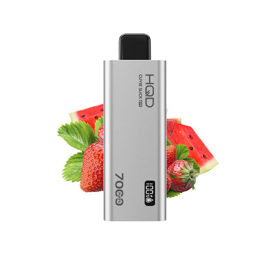 HQD Cuvie Slick Pro 7000 Disposable Vape - 5ct Strawberry Watermelon