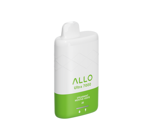 Allo Ultra 7000 Disposable - Spearmint 20mg 5pc/Carton