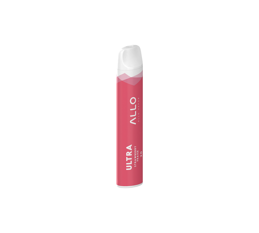 Allo Ultra 800 Disposable - Strawberry 20mg 10pc/Carton