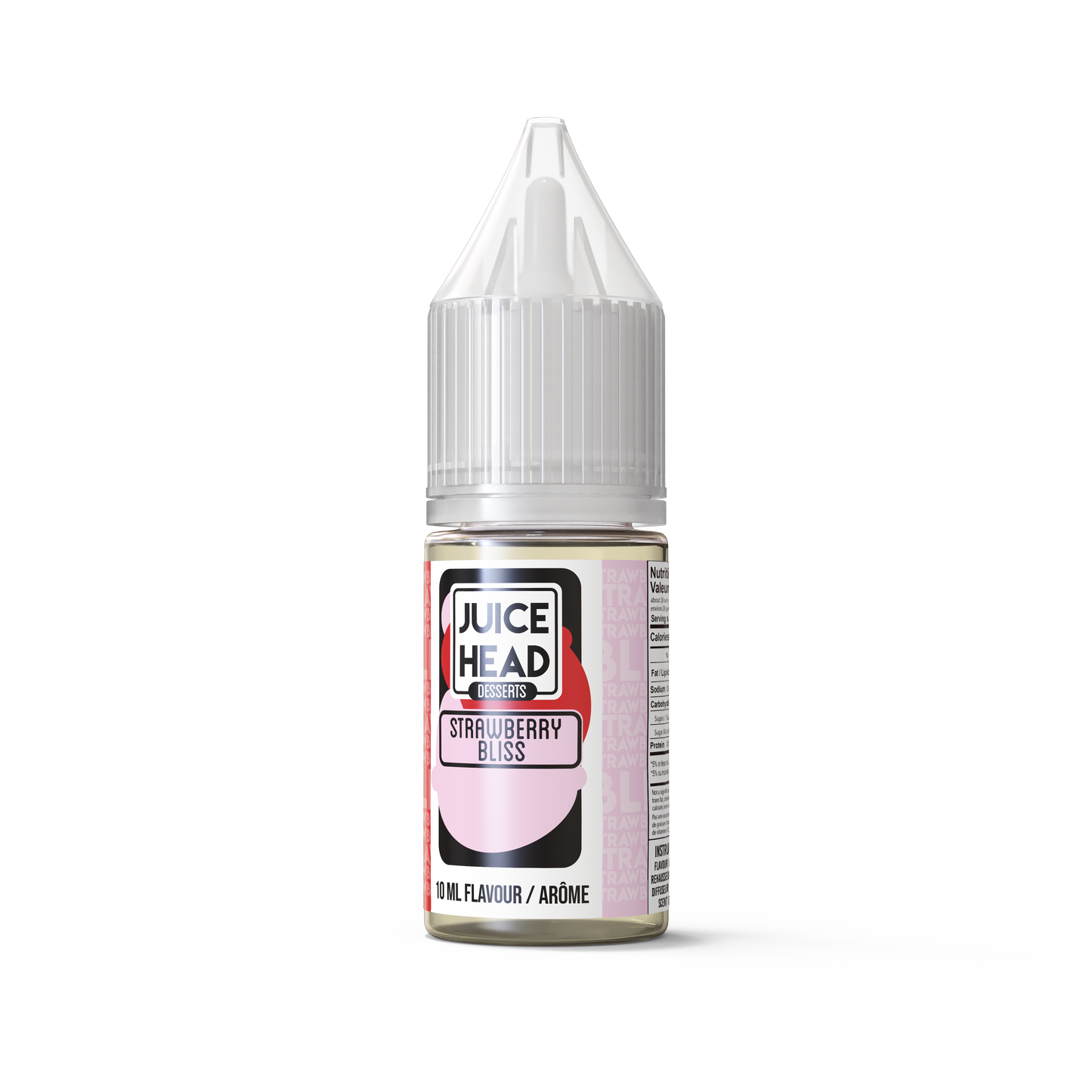 10ml AROMA JUICE HEAD Desserts Strawberry Bliss QBC