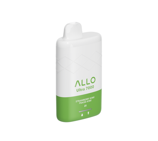 Allo Ultra 7000 Disposable - Strawberry Kiwi 20mg 5pc/Carton
