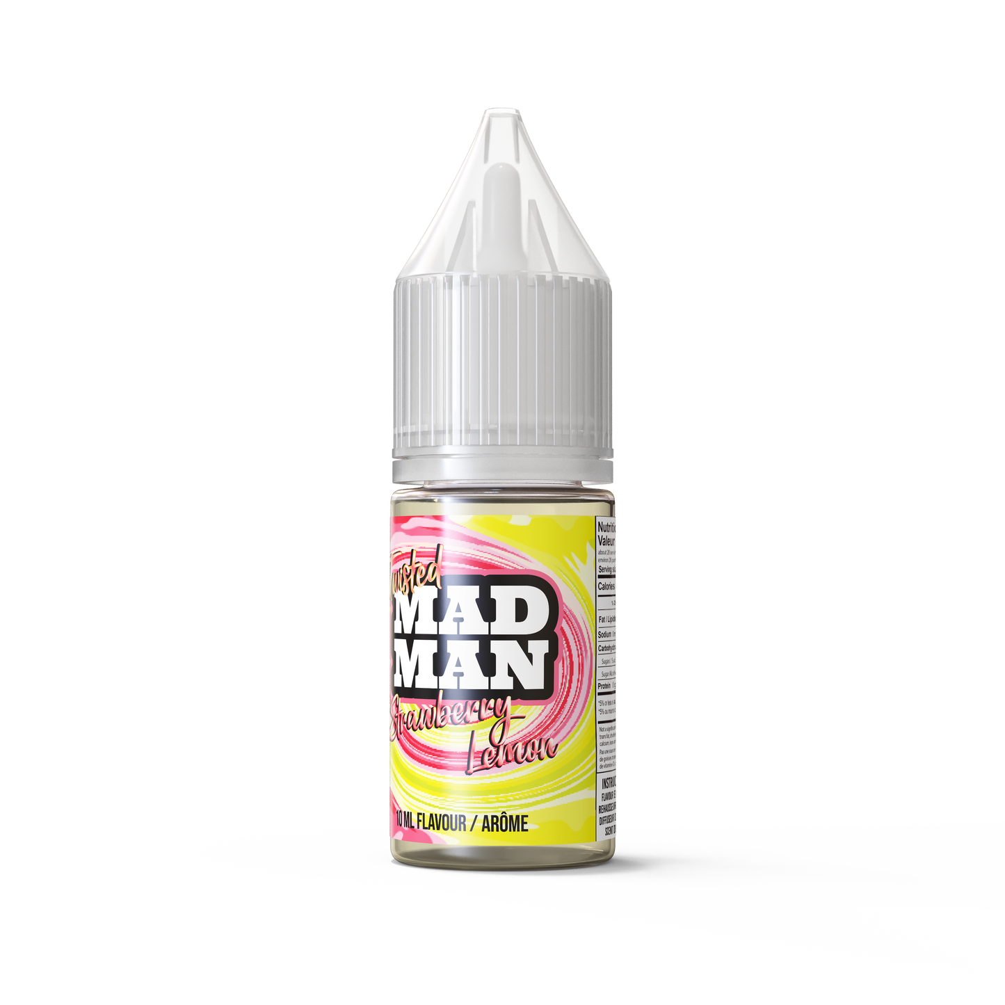 10ml AROMA MADMAN SALTY TWISTED Strawberry Lemon