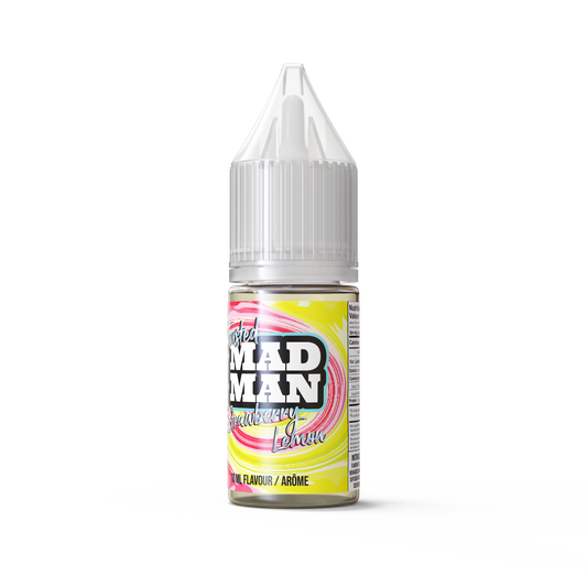 10ml AROMA MADMAN ICE SALTY TWISTED Strawberry & Lemon