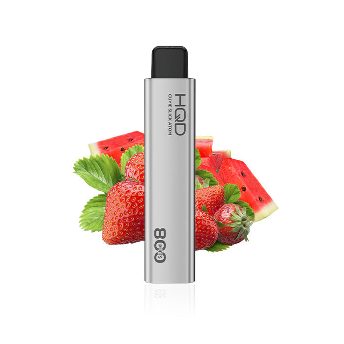 HQD Atom 800 Puffs Disposable Vape - 10ct Strawberry Watermelon