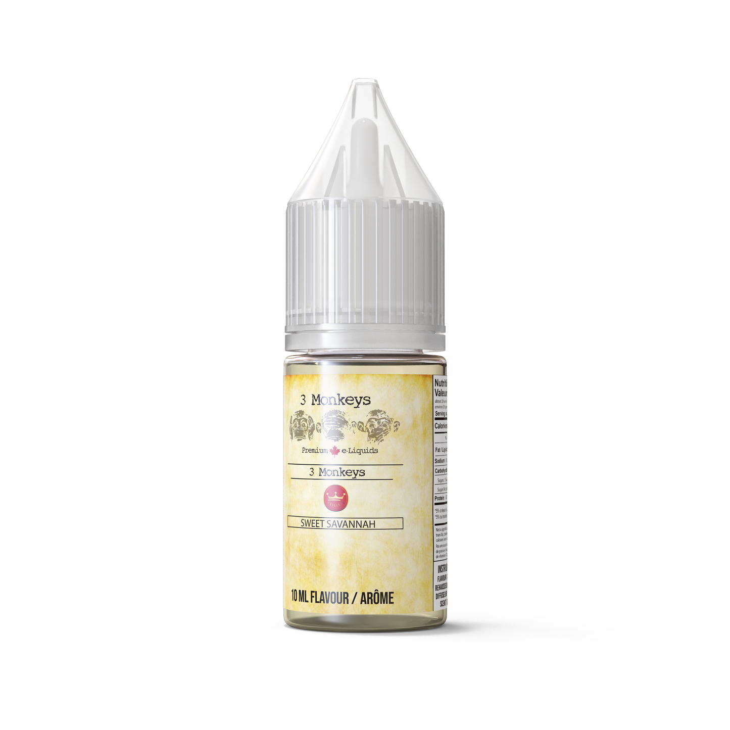 10ml AROMA 3MONKEYS Sweet Savannah XL