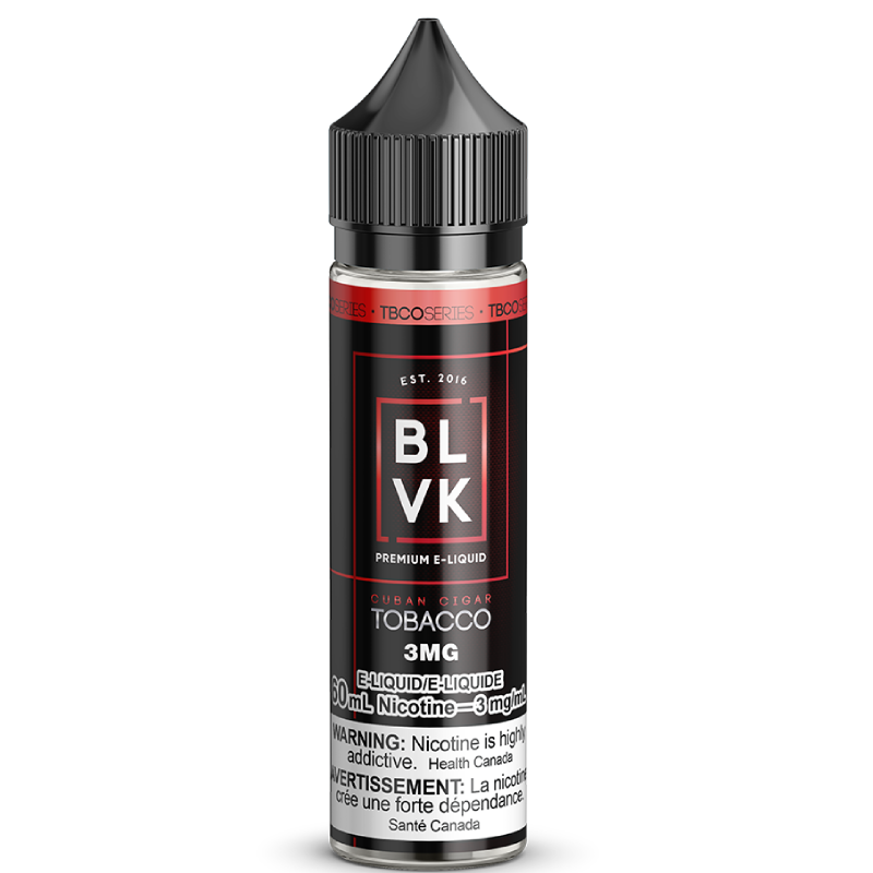 60ml BLVK BOLD Tobacco Cuban Cigar