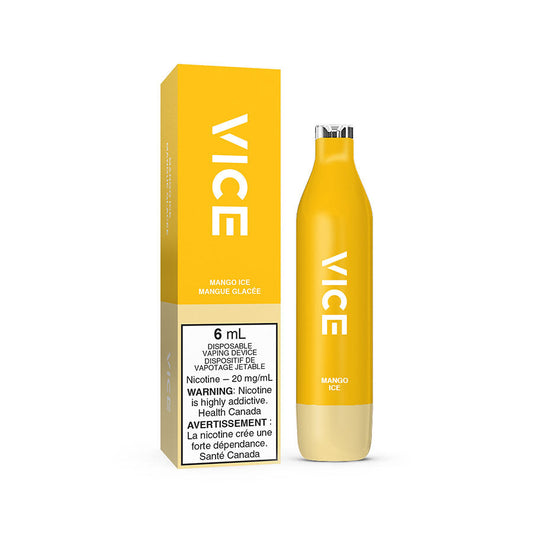 VICE 2500 DISPOSABLE - MANGO ICE (6PC/CTN) 6ML 20MG