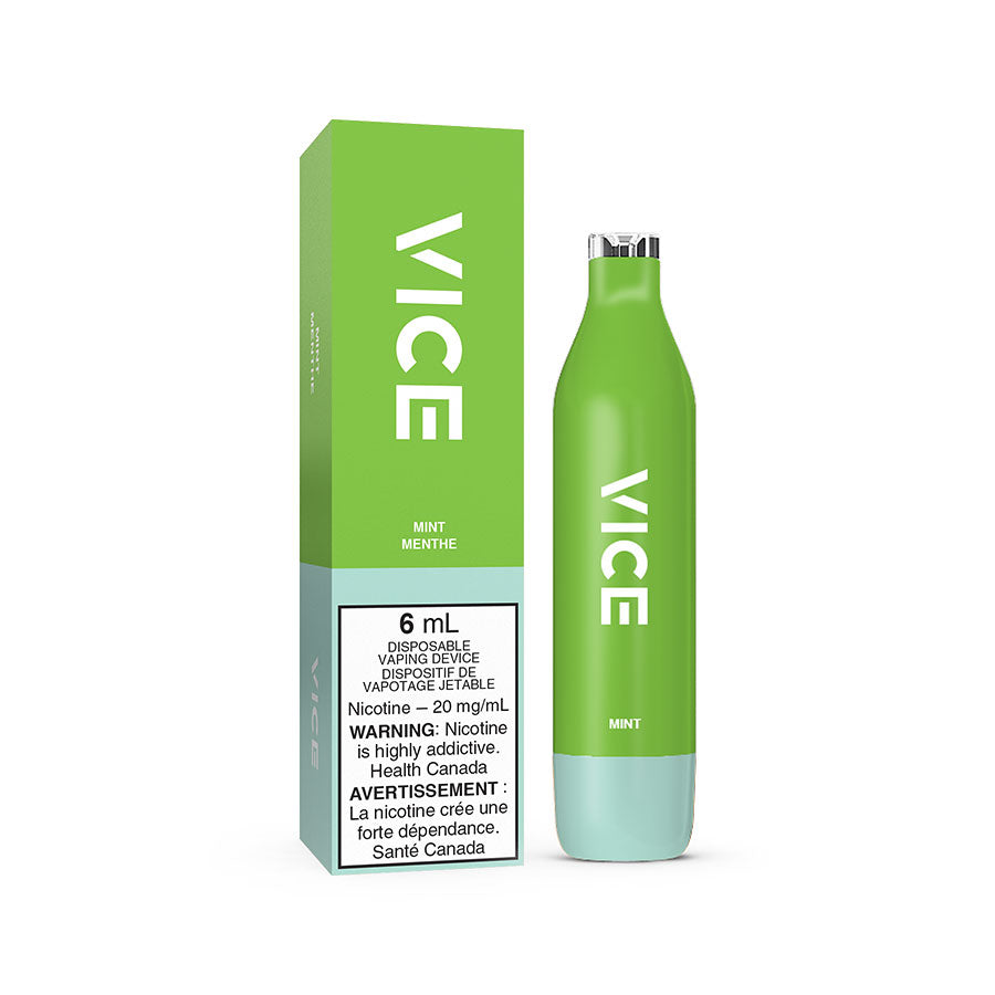 VICE 2500 DISPOSABLE - MINT (6PC/CTN) 6ML 20MG