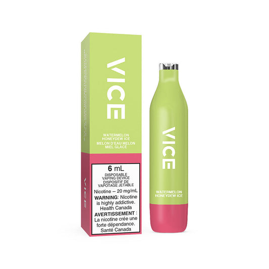 VICE 2500 DISPOSABLE - WATERMELON HONEYDEW ICE (6PC/CTN) 6ML 20MG