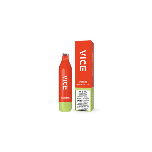 VICE 2500 DISPOSABLE - STRAWBERRY WATERMELON (6PC/CTN) 6ML 20MG