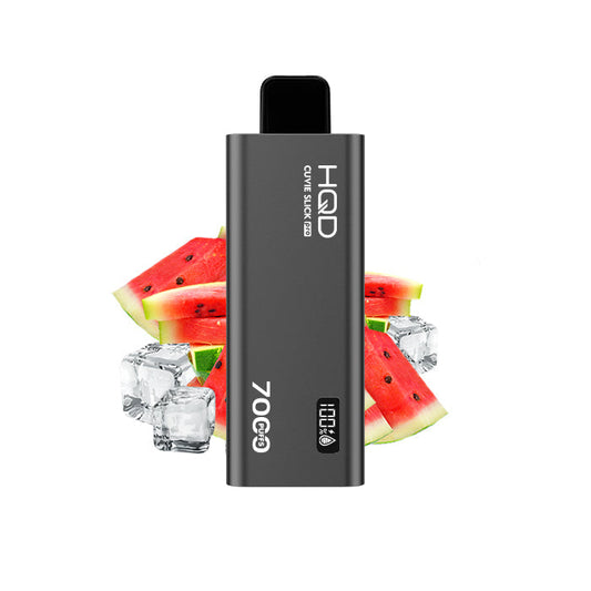 HQD Cuvie Slick Pro 7000 Disposable Vape - 5ct Watermelon Ice