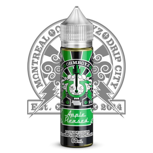 60ml OHMBOYZ DRIP CITY Apple Pleased