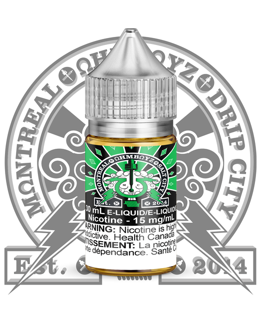 30ml OHMBOYZ SALT CITY Apple Pleased