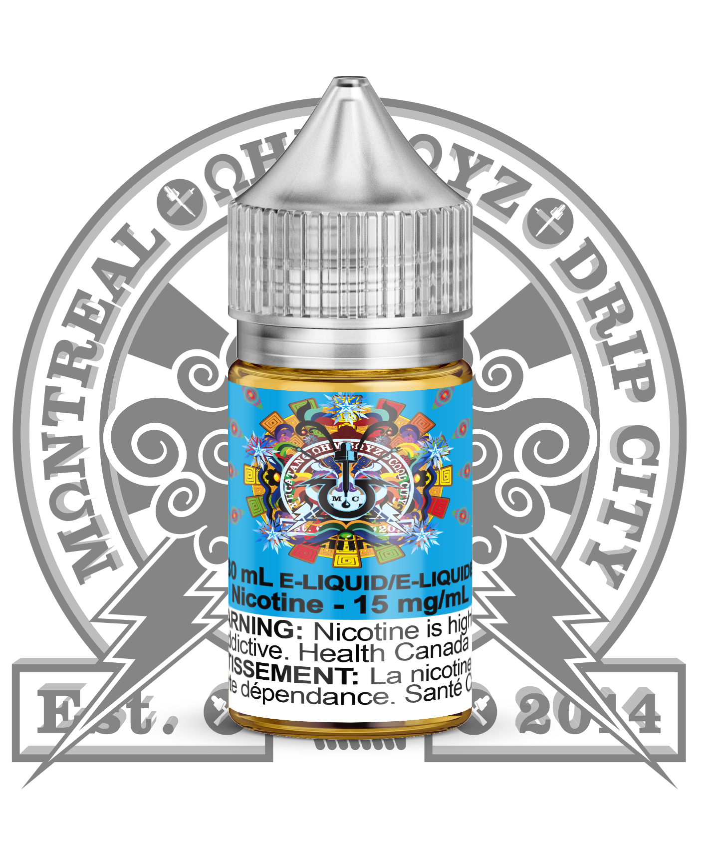 30ml OHMBOYZ SALT CITY Kool Yucatan