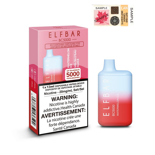 ELF Bar BC5000 Disposable Vape - 10ct Watermelon Ice