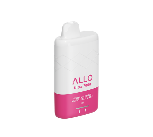 Allo Ultra 7000 Disposable - Watermelon Ice 20mg 5pc/Carton