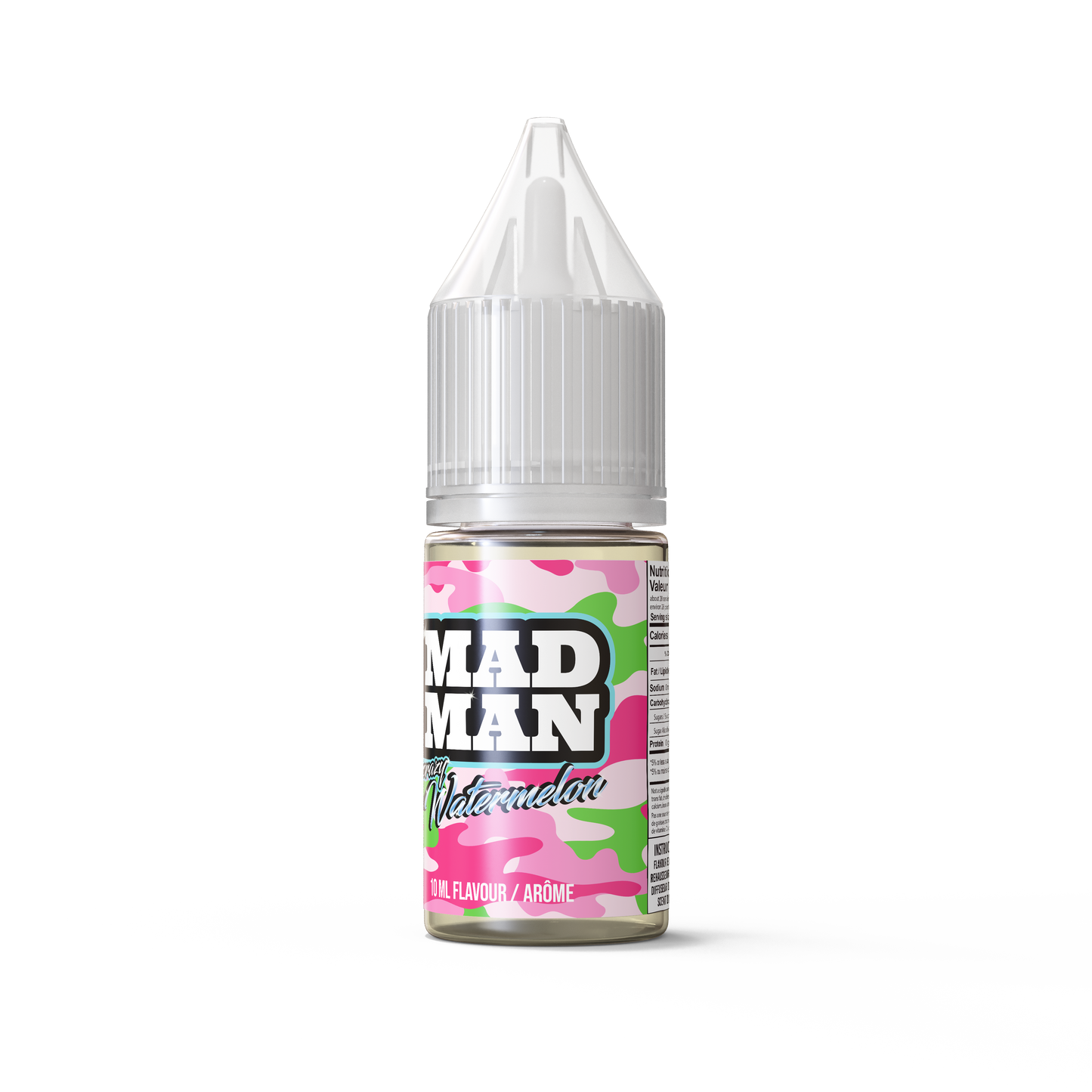 10ml AROMA MADMAN ICE SALTY Watermelon QBC