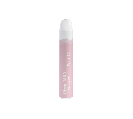 Allo Ultra 1600 Disposable - White Strawberry 20mg 5pc/Carton