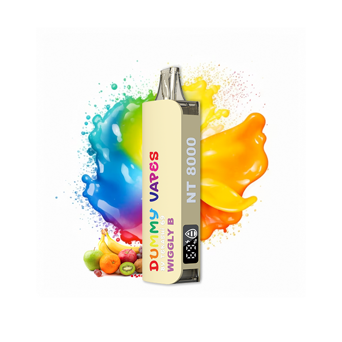 Dummy Vapes 8000 Puffs Disposable Vape - 5ct Wiggly B