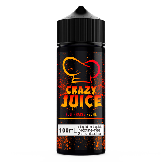 CRAZY JUICE - FUJI FRAISE PECHE 100ml 