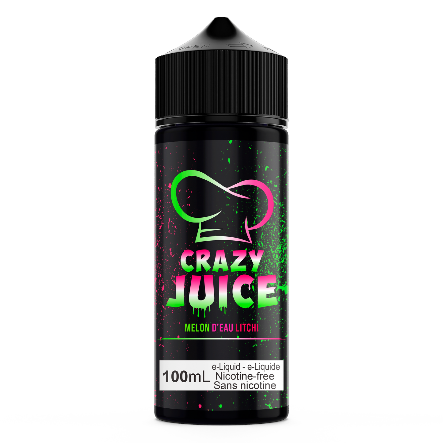 CRAZY JUICE -  WATERMELON LICHY 100ml 