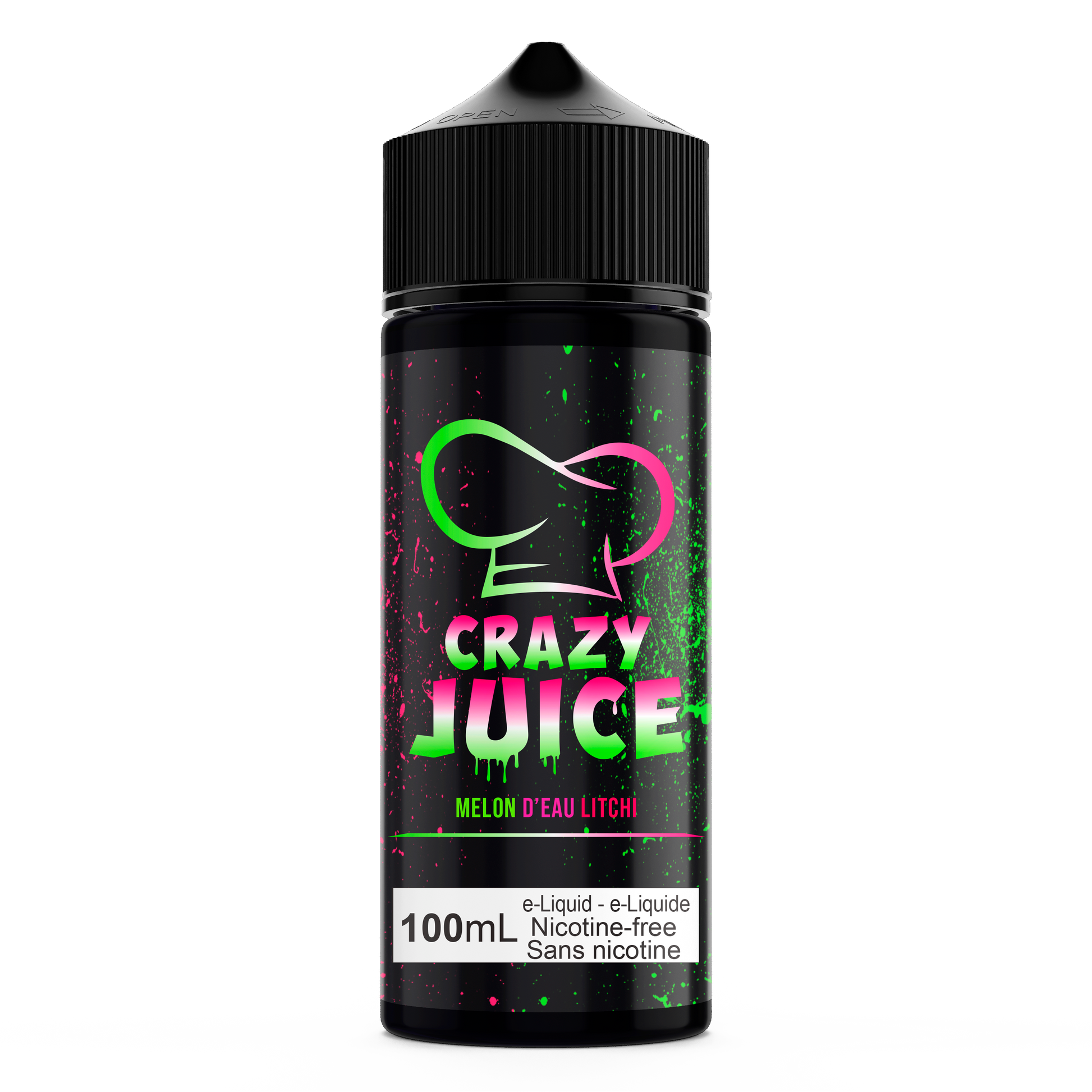 CRAZY JUICE -  WATERMELON LICHY 100ml 