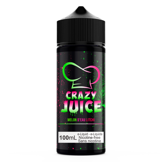 CRAZY JUICE -  WATERMELON LICHY 100ml 