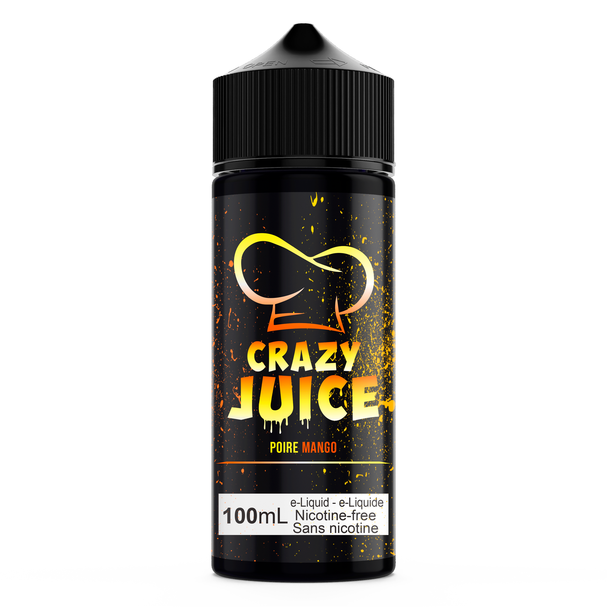 CRAZY JUICE -  PEAR MANGO 100ml  