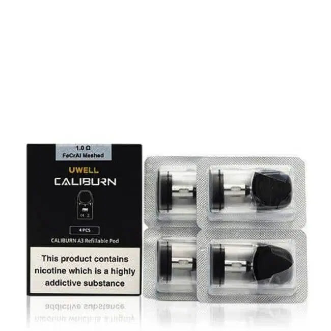 UWELL Caliburn A3 Pod 1.0 ohm (4/pack)